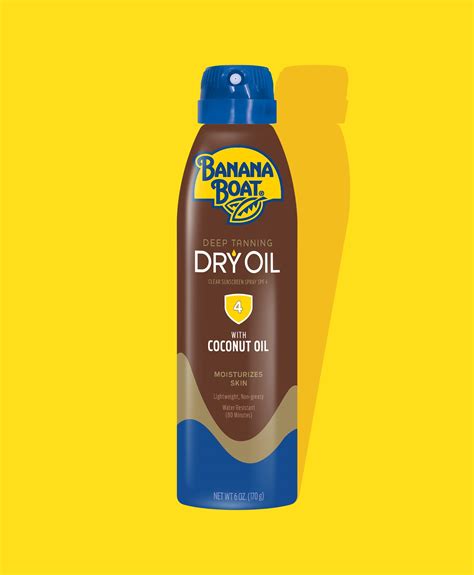 banana boat dry oil spf 4|banana boat dark tanning oil.